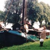 ingezonden door Pyt Dillingh - Laatste turfschipper nabij Diever, 2003
