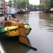 ingezonden door Frits J. Jansen - Tijdens De Boat giet oan in Leeuwarden aan de Westersingel, 2011