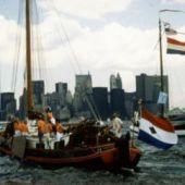 Op de Hudson bij New York, 1986