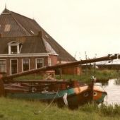 afkomstig uit fotoarchief Simon van der Meulen - In juli kon de mast weer omhoog, 1985