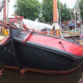 ingezonden door Ole Pfeiler - Tijdens de Watten-Sail in Carolinensiel werd de vormalig 'Garnwerd' gespot als 'Grietje', 2013
