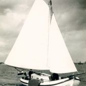 Het beurtskipke omgebouwd tot jacht, 1961