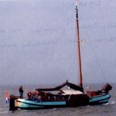 ingezonden door R.J. Lubbers te Rotterdam - De 'Grietje Johanna' tijdens de zomer 2006 op de Waddenzee nabij Ameland.